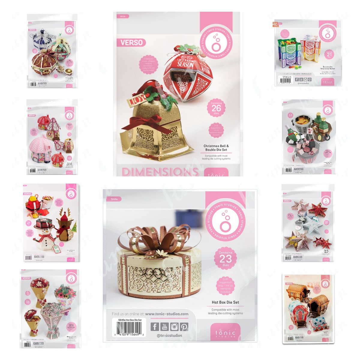 Candle Sachet - Novo corte de metal dados caixa