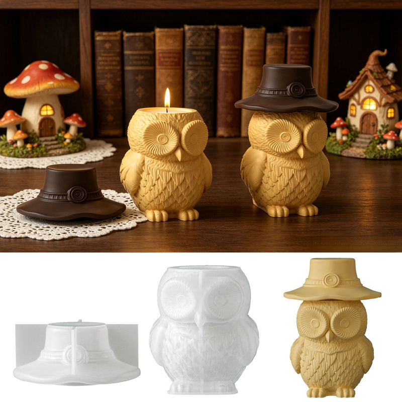 Candle Supplies Jars - 2 Conjuntos de moldes de silicone