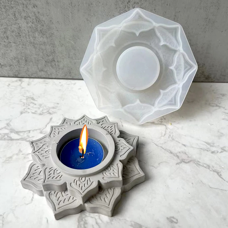 Candle Quotes - Molde de vela de concreto, molde
