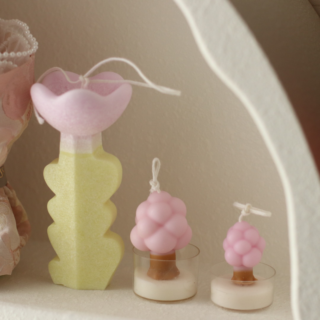 Candle Quotes - Diy molde de vela tulipa castiçal