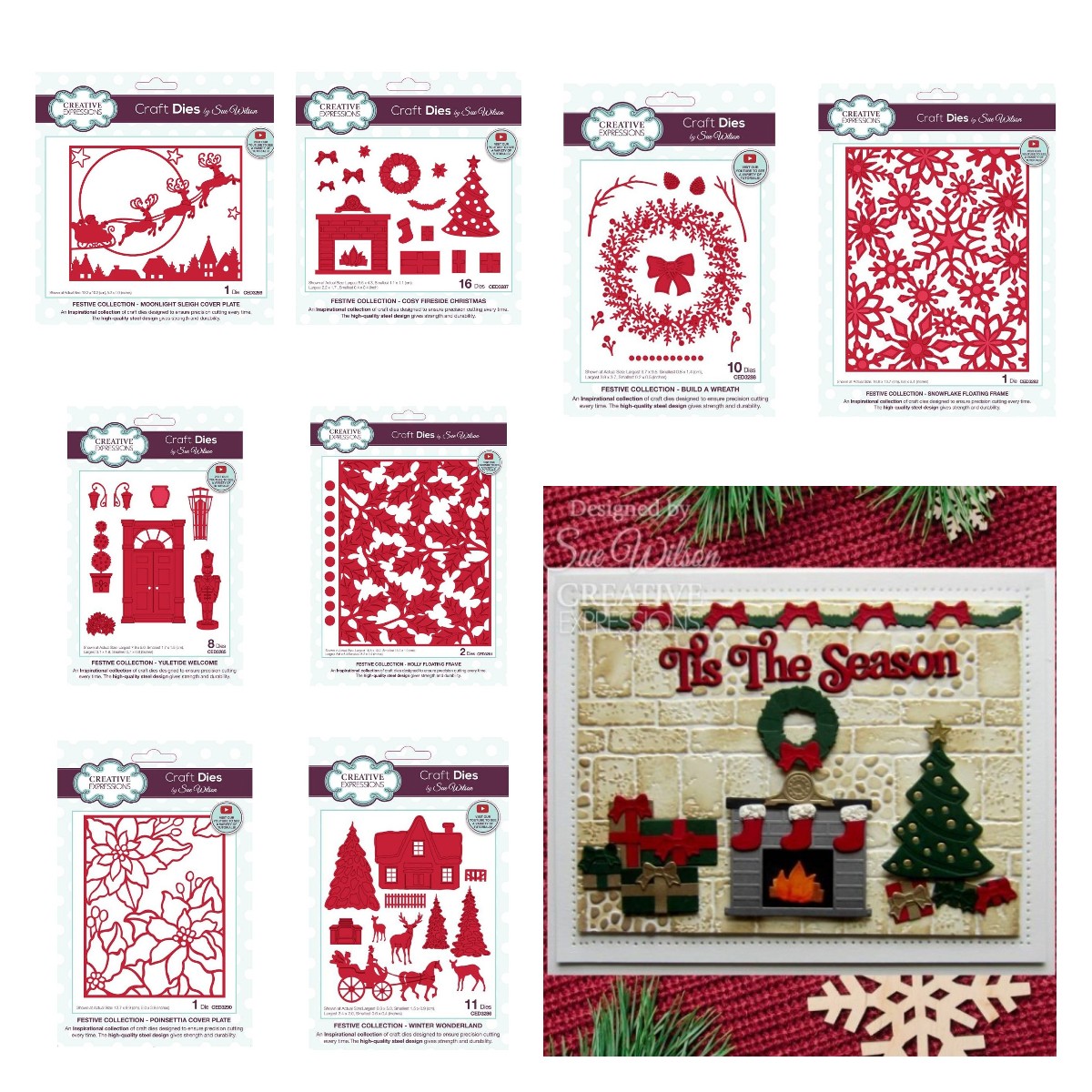 Candle Sachet - Holly Trenó Snowflake Quadro Flutuante Morre,