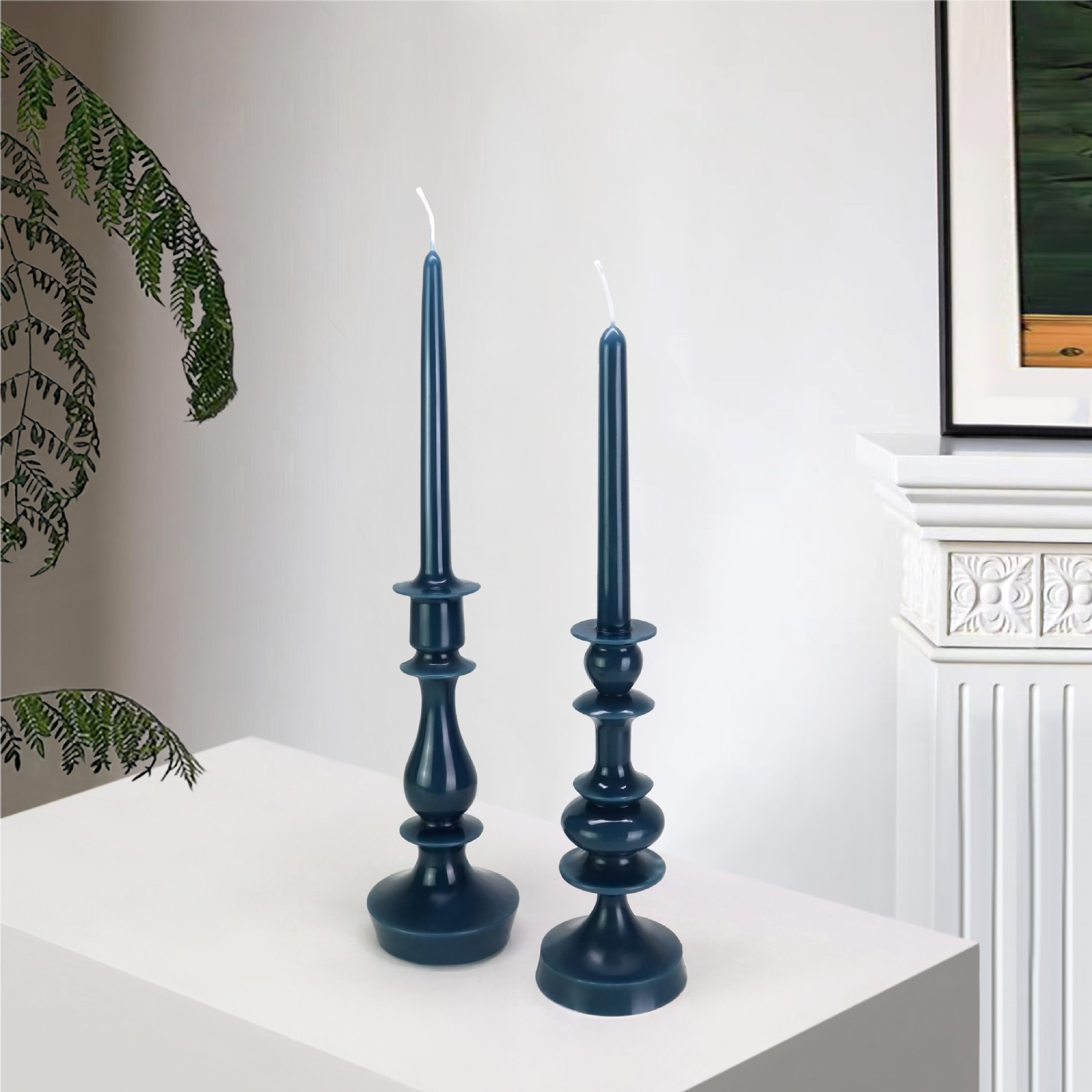 Candle Quotes - Molde de Silicone para Castiçal Europeu