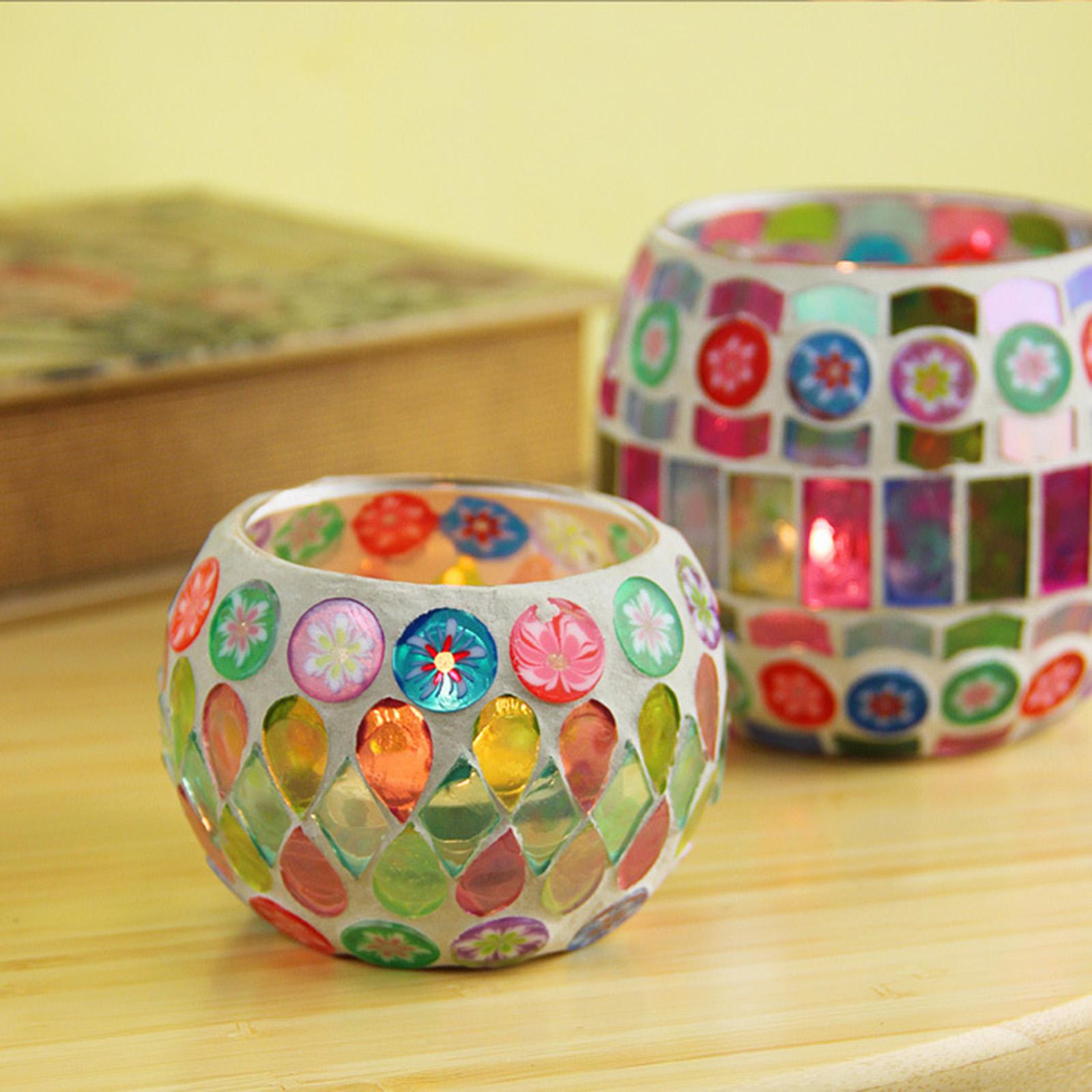 Candle Supplies Glass Jars - Suporte para Velas Tealight em Vidro,