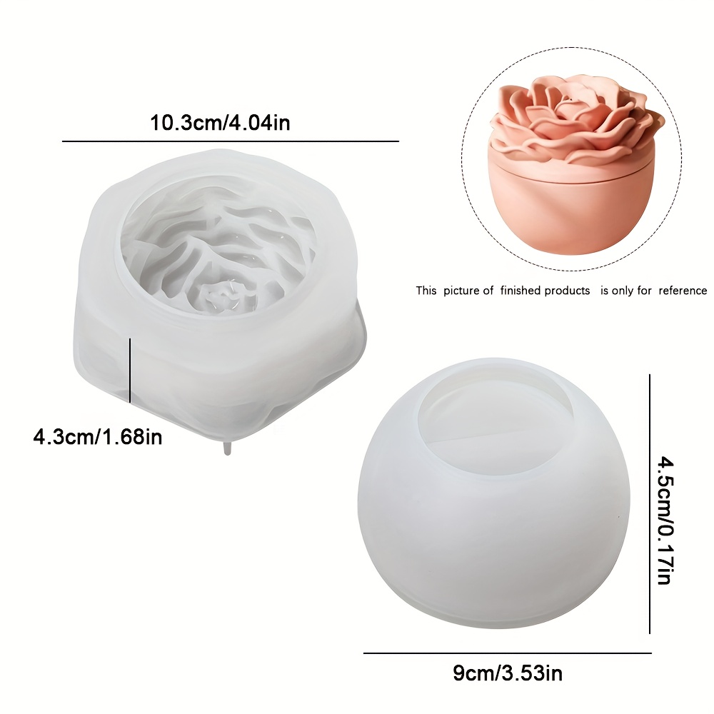 Moldes de silicone para resina - Candle Supplies Jars avaliação e preço