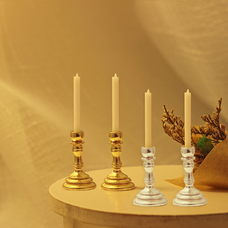 Castiçal de metal miniatura pa - Candle Quotes avaliação e preço