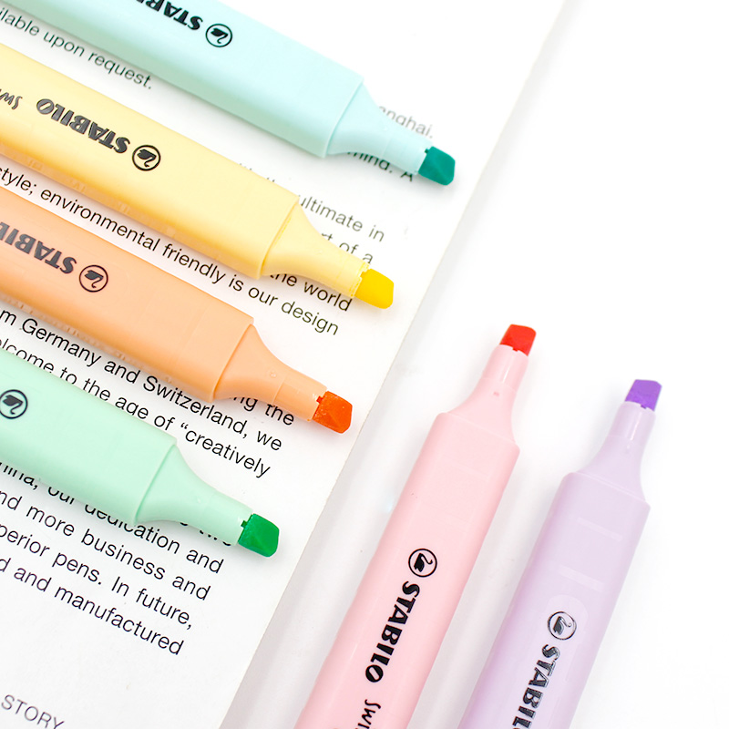 6 Pcs STABILO Highlighter 275  - Stabilo Marker Boss avaliação e preço