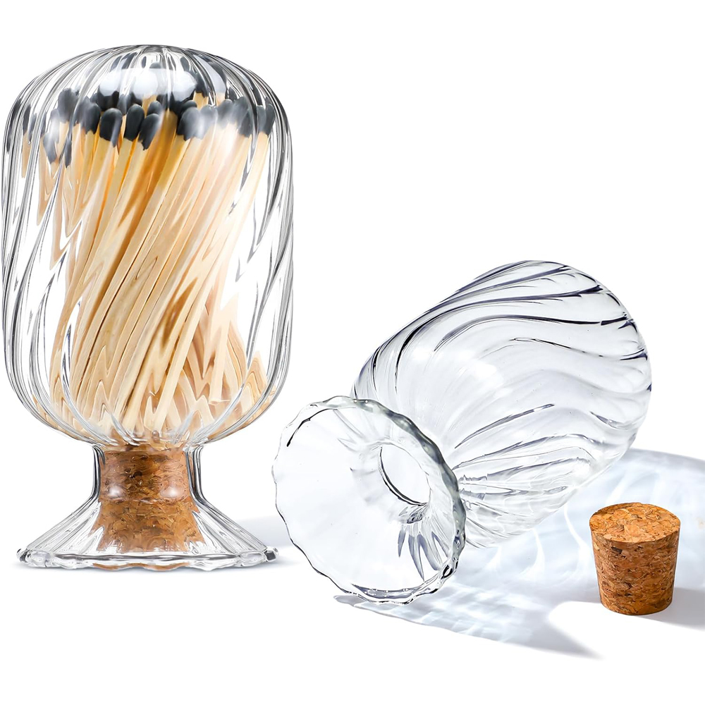 Hélice em forma de vidro corre - Candle Supplies Glass Jars avaliação e preço