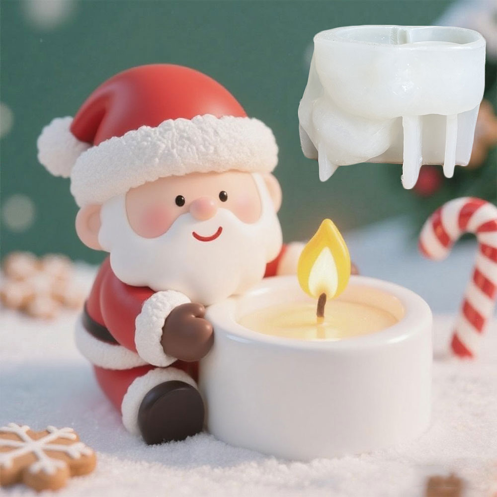 Diy papai noel castiçal molde  - Candle Quotes avaliação e preço