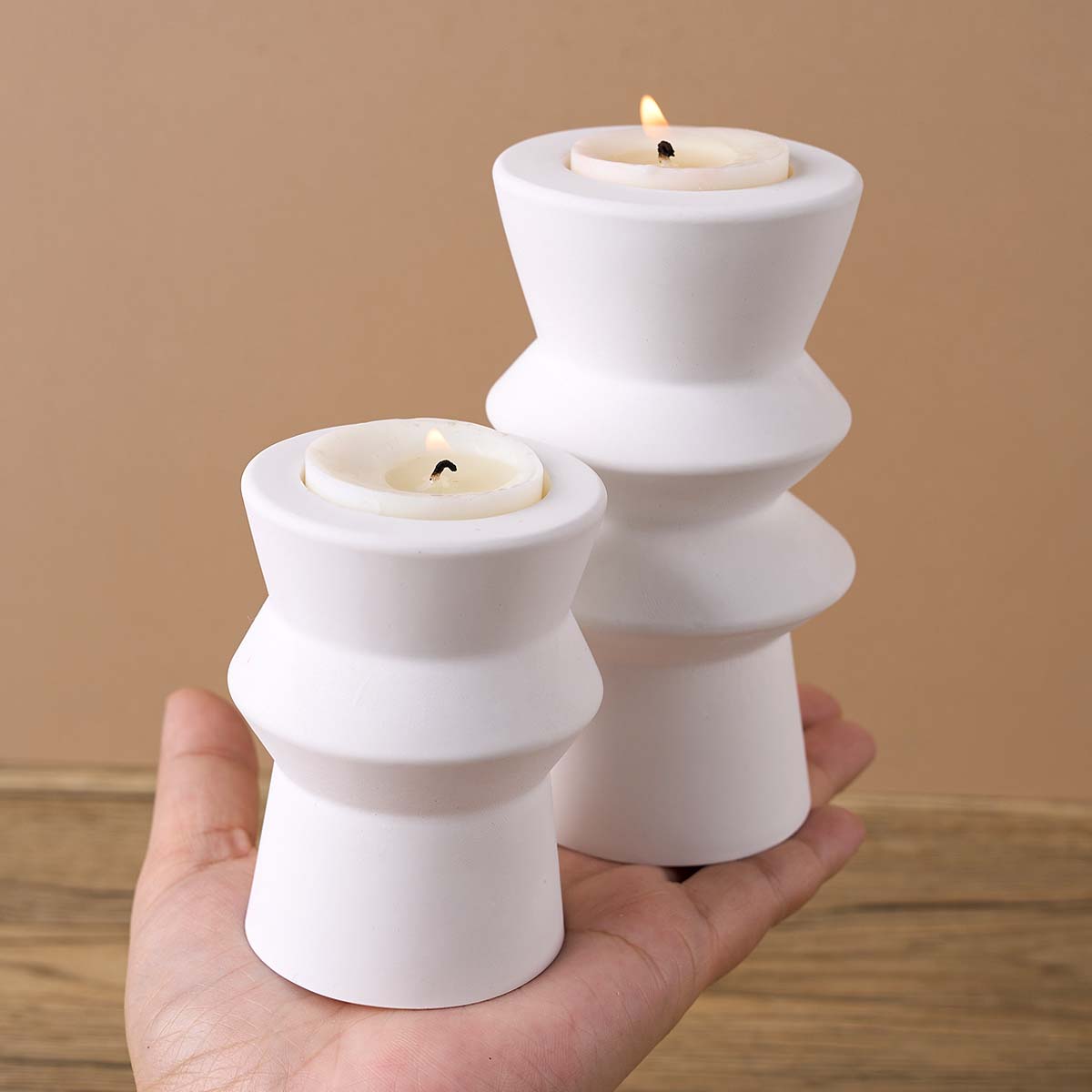 Castiçal nórdico, molde de sil - Candle Quotes avaliação e preço