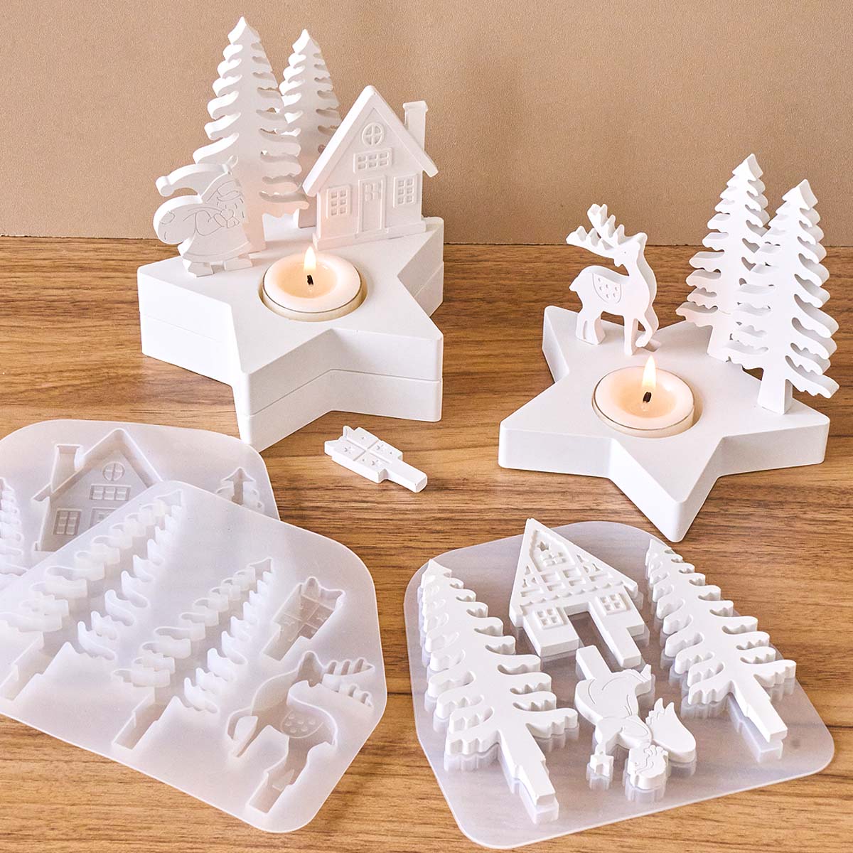 Decoração de natal estrela cas - Candle Quotes avaliação e preço
