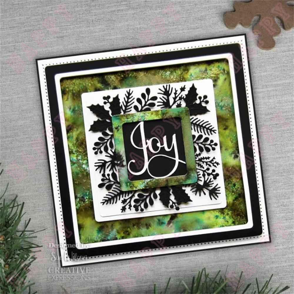Corte de metal dados natal emo - Candle Sachet avaliação e preço