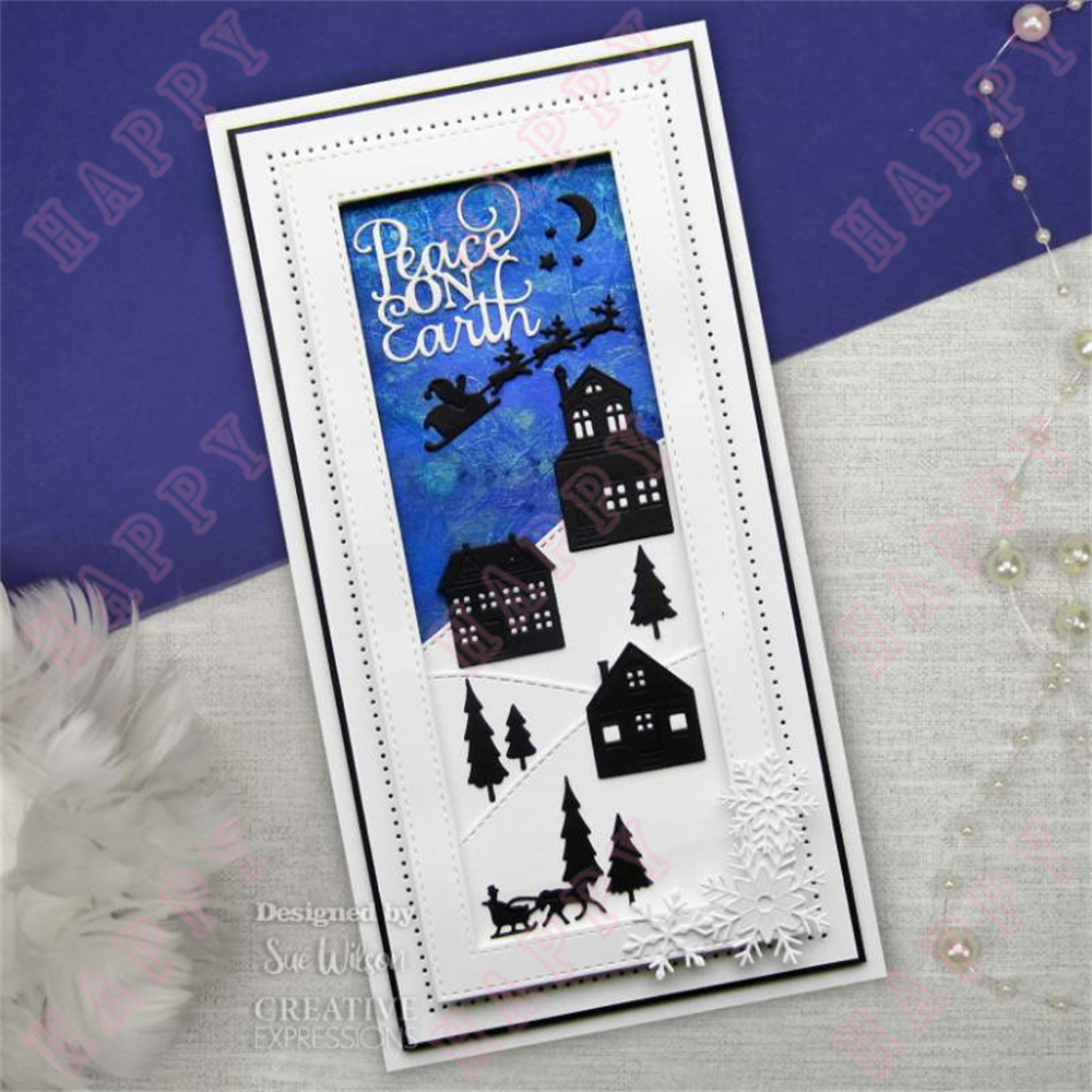 Corte de metal dados natal emo - Candle Sachet avaliação e preço