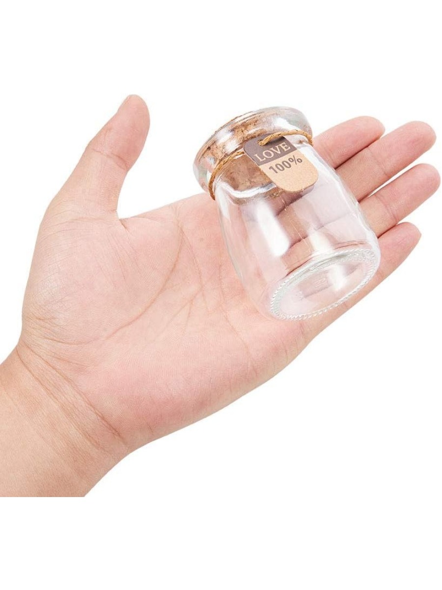 10 pacotes de frascos de vidro - Candle Supplies Glass Jars avaliação e preço