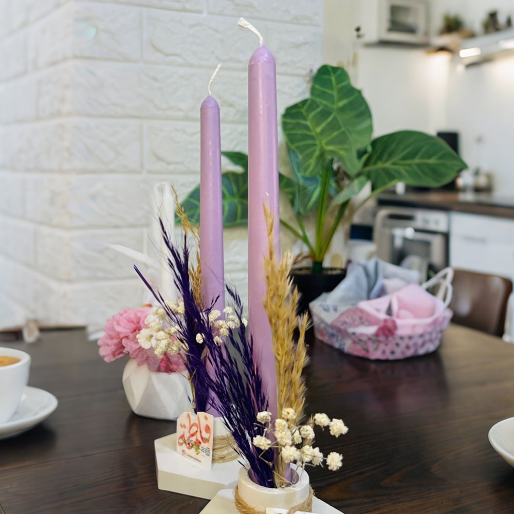 Simples pilar cônico acrílico  - Candle Quotes avaliação e preço